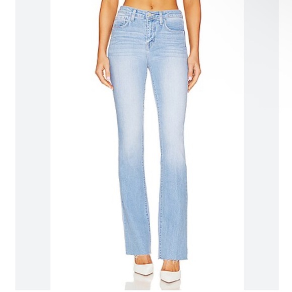 NWT L’Agence Ruth High Rise Straight Jean in Omaha Light blue wash size 32 - Picture 1 of 8